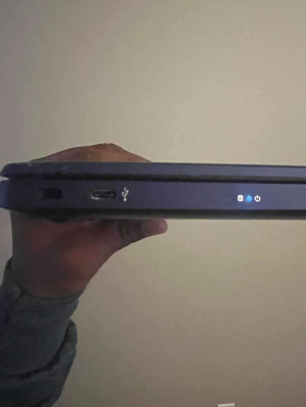 HP Dark Gray/Black Laptop Slim Ultrabook